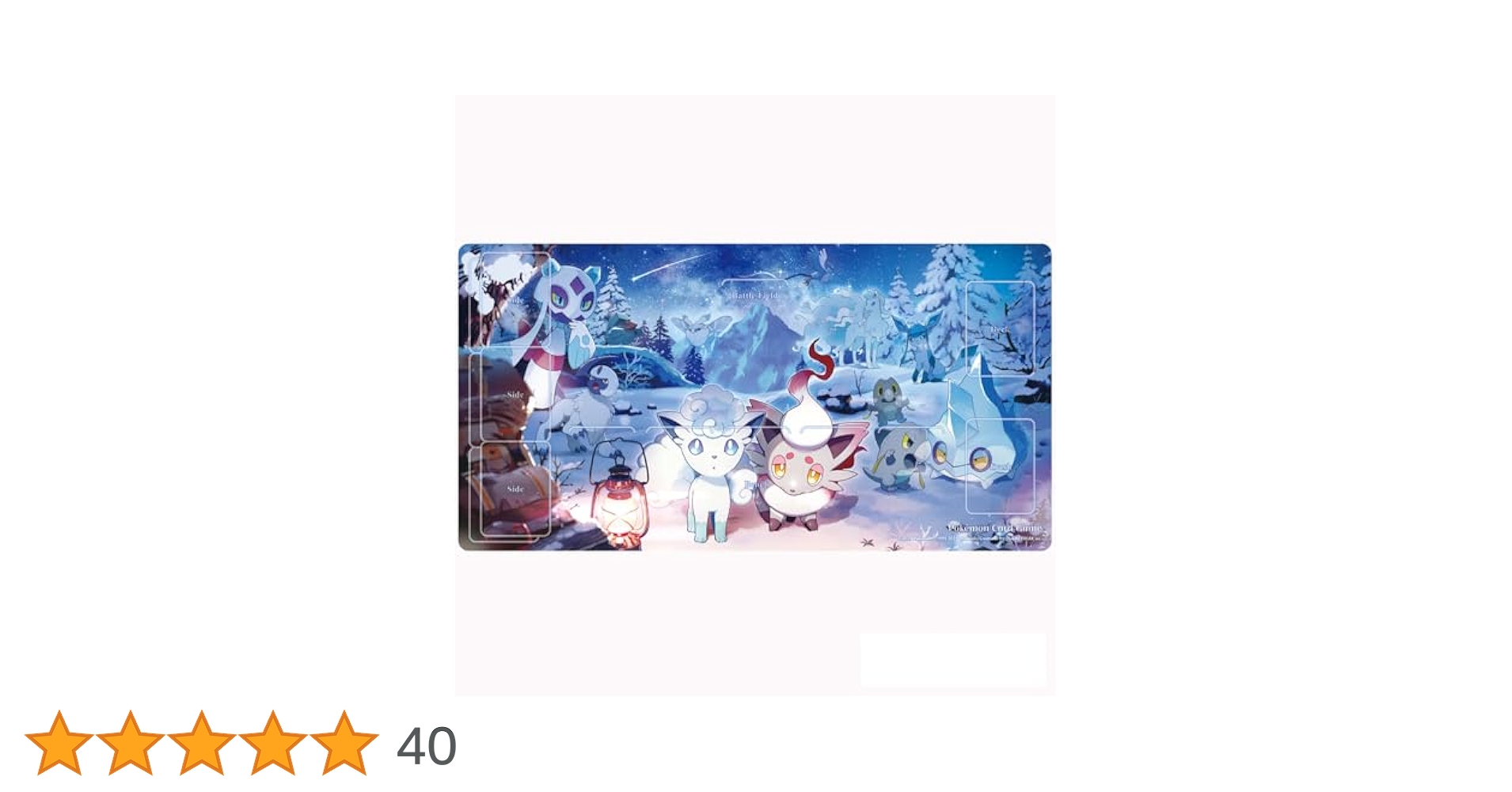 ポケモンカードゲーム　プレイマット未開封3個セット　snowygathering ポケモンカードゲーム ラバープレイマット Snowy Gathering